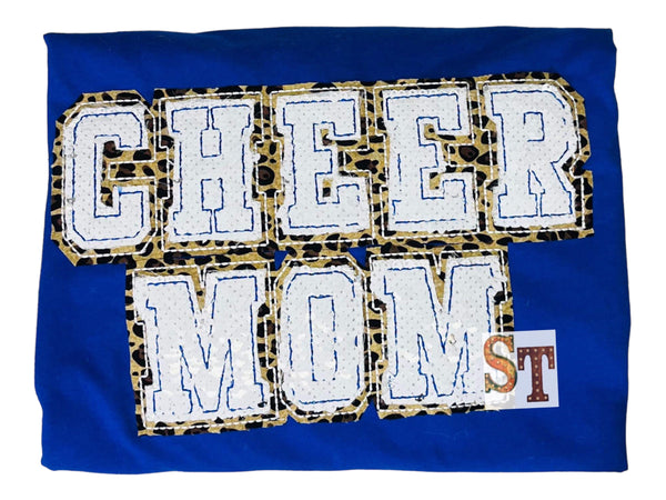 Bean Stitch Cheer Mom Athletic Applique Download