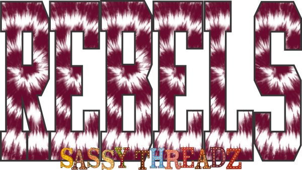 Rebels Tie Dye - Sassy Threadz