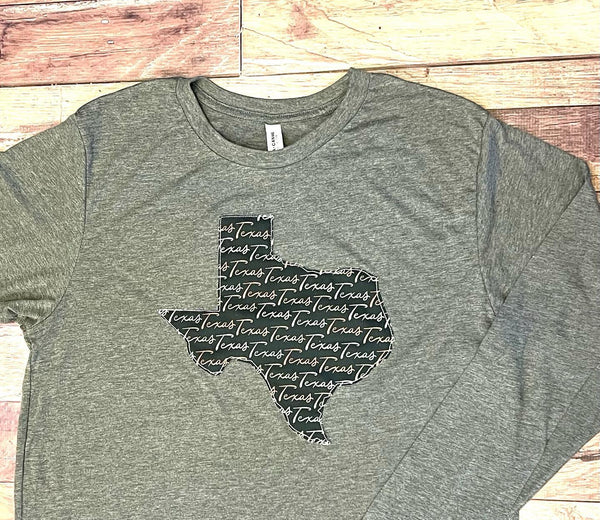 Grey Texas Tee - Sassy Threadz