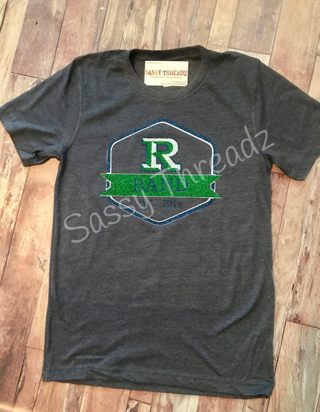 Reedy High School Band FISD Glitter Tee - Sassy Threadz