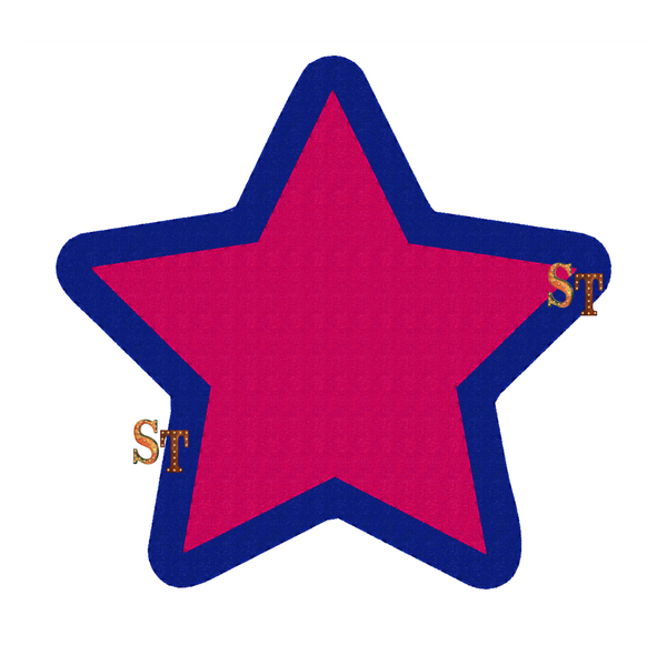 Star Stacked Embroidery Download - Sassy Threadz